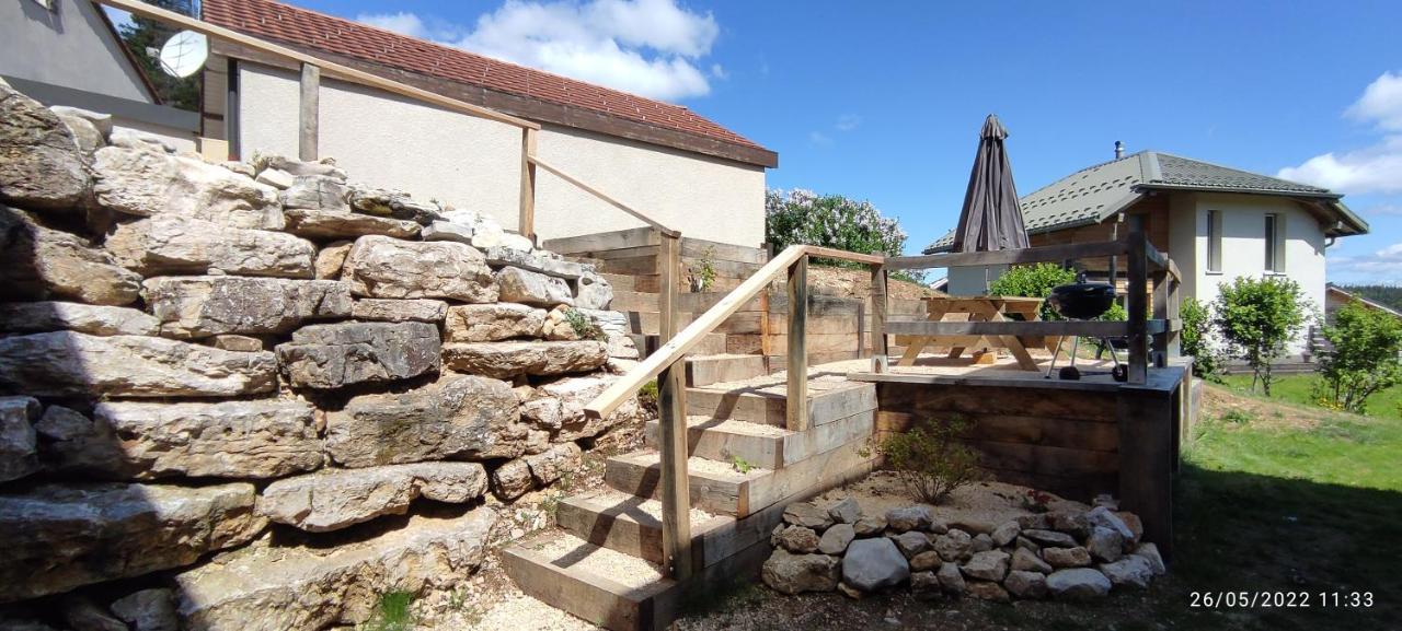 Cahute De Montagne Pour Profiter Du Haut Jura Prémanon Buitenkant foto